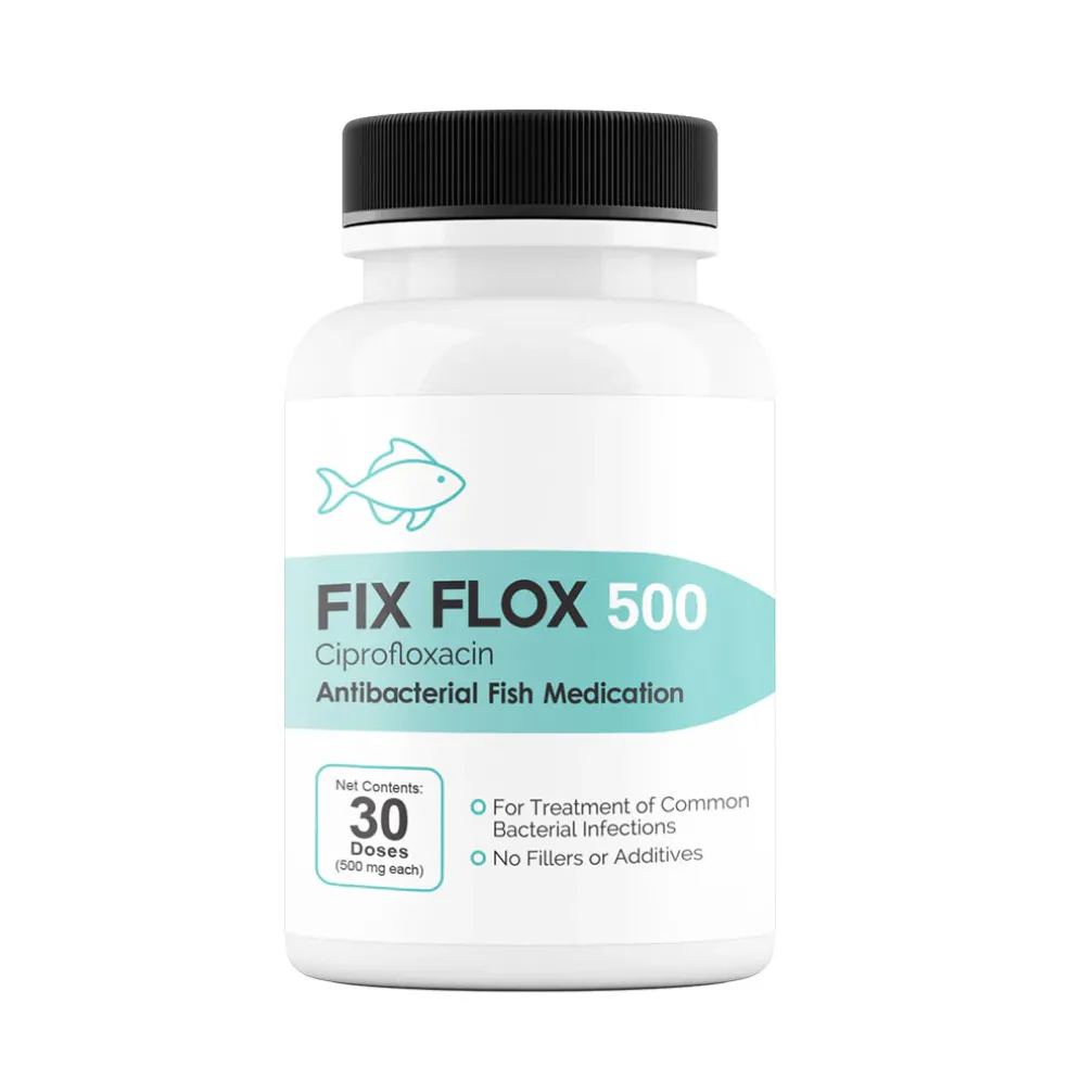 Fix Flox (Ciprofloxacin) Tablets Fish Antibiotics