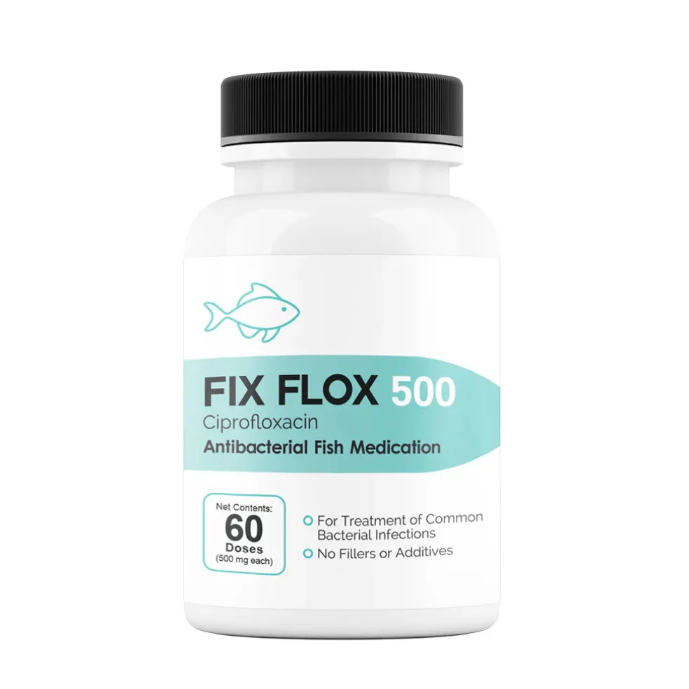 Fix Flox (Ciprofloxacin) Tablets Fish Antibiotics