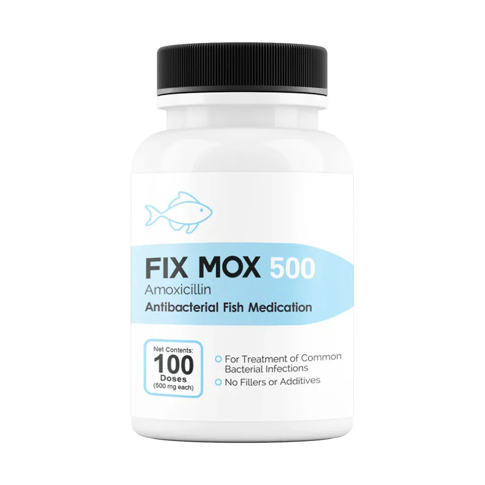 Fix Mox (Amoxicillin) Capsules Fish Antibiotics