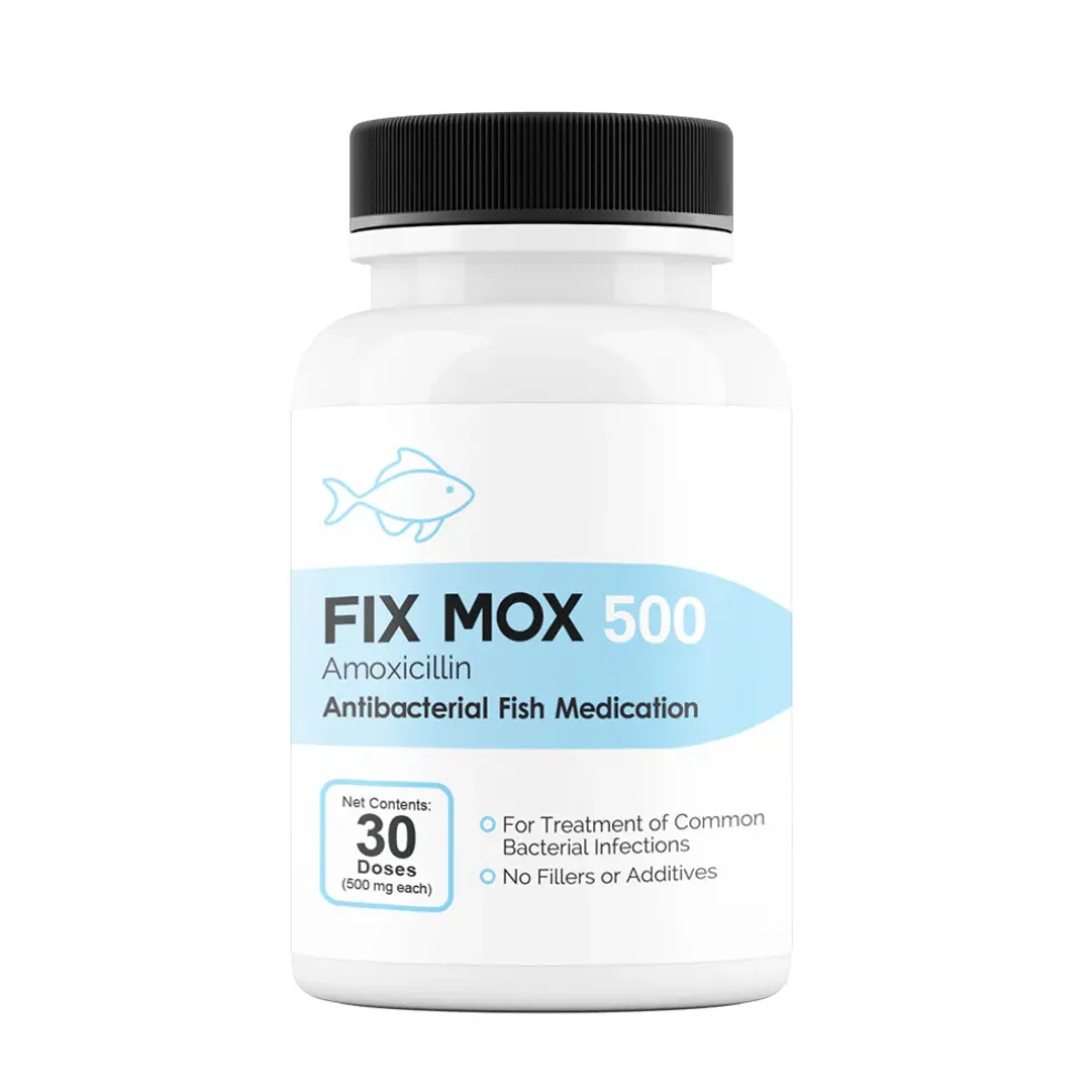 Fix Mox (Amoxicillin) Capsules Fish Antibiotics