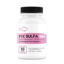 Fix Sulfa (Sulfamethoxazole/ Trimethoprim) Tablets Fish Antibiotics
