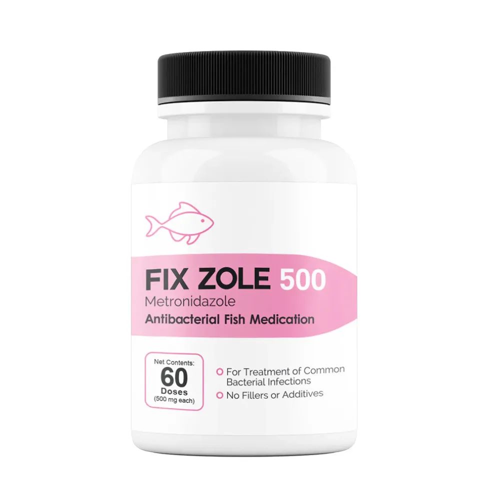 Fix Zole (Metronidazole) Tablets Fish Antibiotics