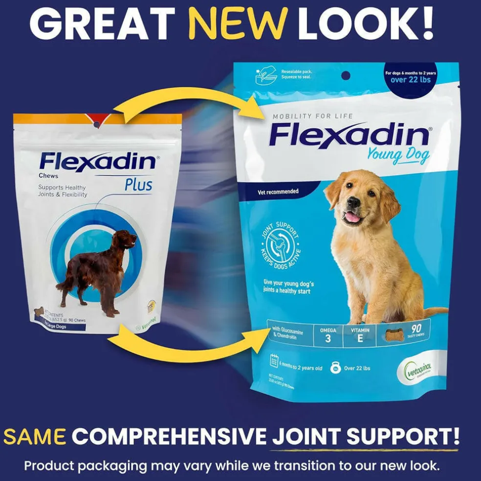 Flexadin Young Dog Joint Supplement, 90 Tasty Chews