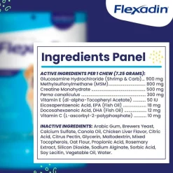 Flexadin Young Dog Joint Supplement, 90 Tasty Chews