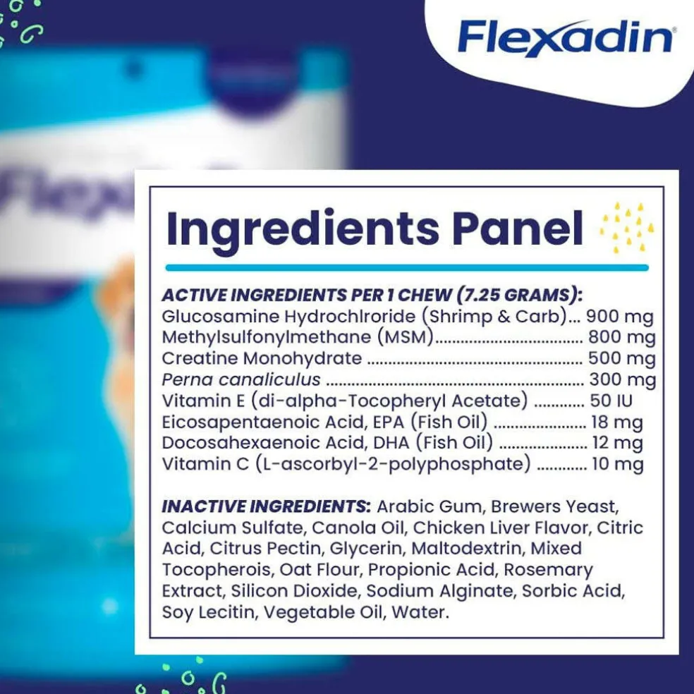 Flexadin Young Dog Joint Supplement, 90 Tasty Chews