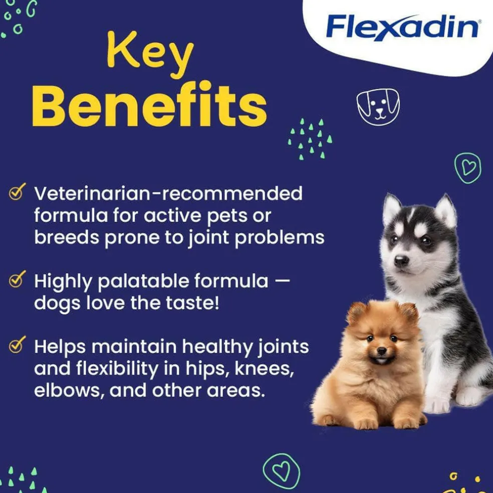 Flexadin Young Dog Joint Supplement, 90 Tasty Chews