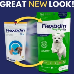 Flexadin Young Dog Mini Joint Supplement, 90 Tasty Chews