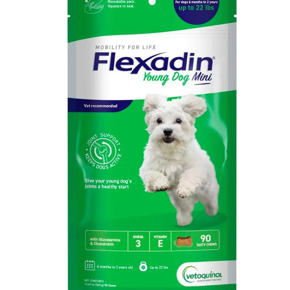 Flexadin Young Dog Mini Joint Supplement, 90 Tasty Chews
