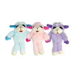 Floppy Lamb Chop Plush Dog Toy, Assorted Colors