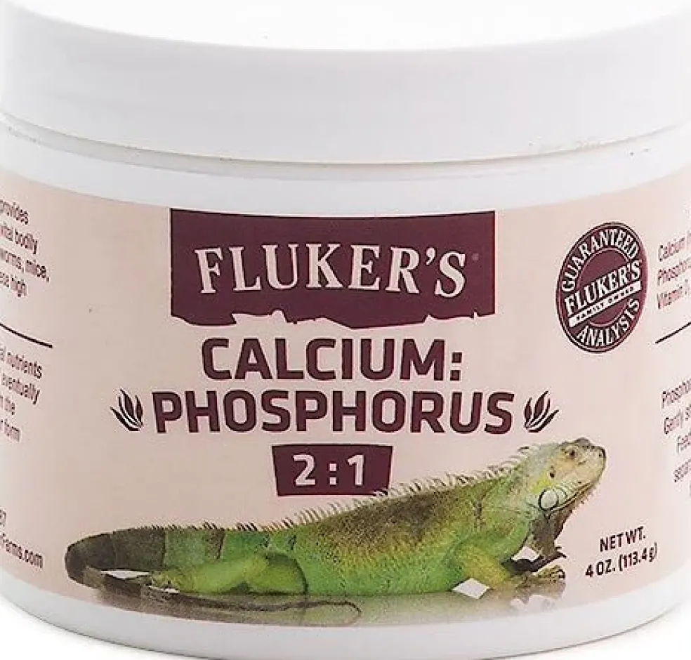 Fluker's Calcium:Phosphorus 2:1 Supplement For Reptiles (4 oz)