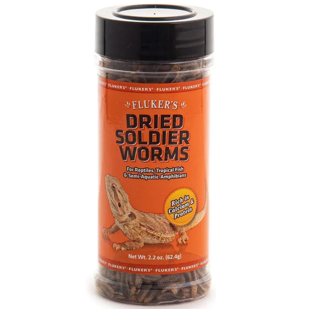 Fluker's Dried Soldier Worms (2.2 oz)