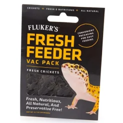 Fluker's Fresh Feeder Vac Pack Fresh Crickets (0.7 oz)