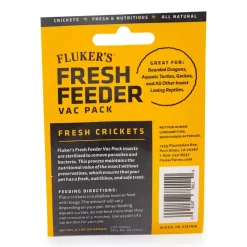 Fluker's Fresh Feeder Vac Pack Fresh Crickets (0.7 oz)