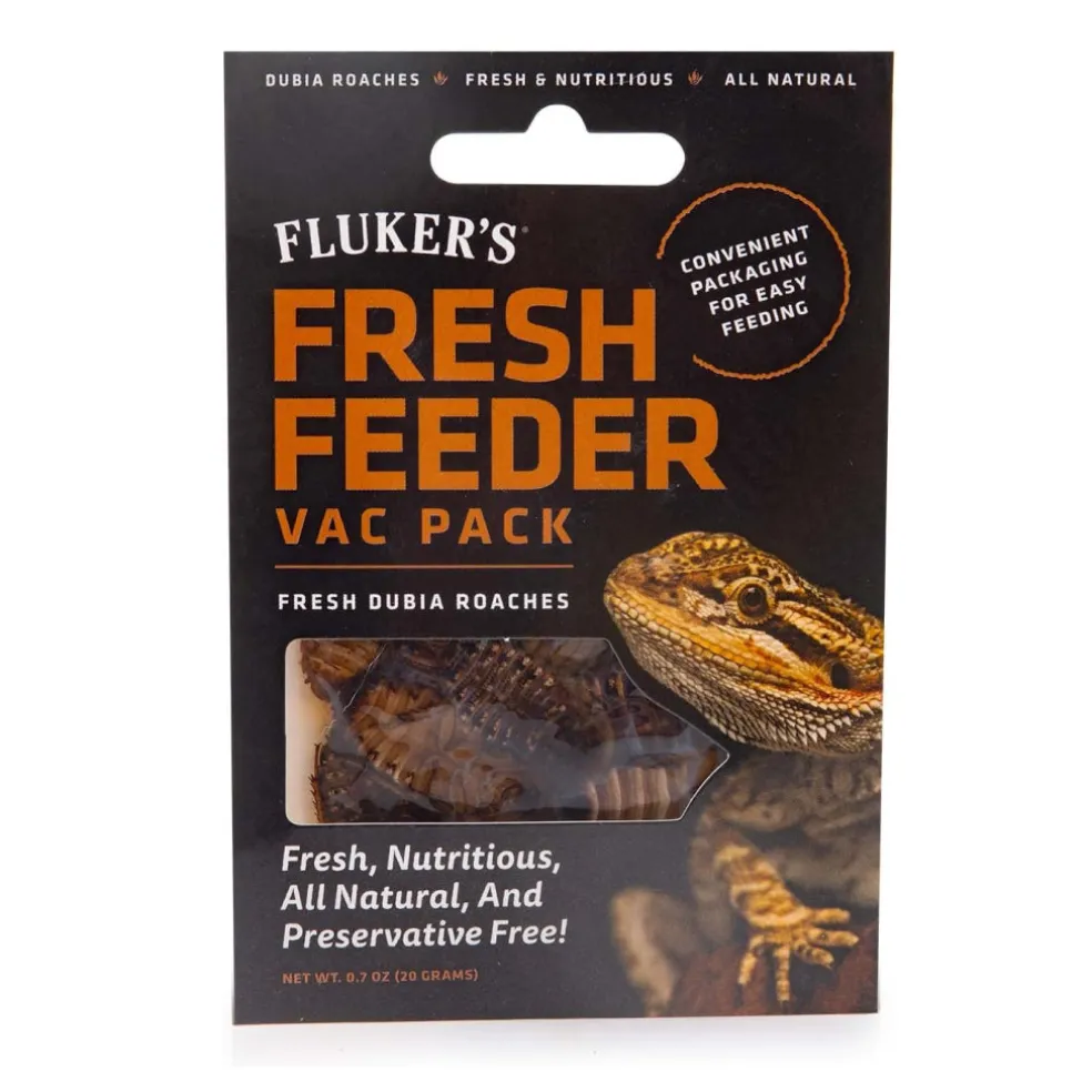 Fluker's Fresh Feeder Vac Pack Fresh Dubia Roaches (0.7 oz)