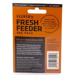 Fluker's Fresh Feeder Vac Pack Fresh Dubia Roaches (0.7 oz)