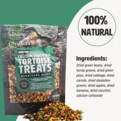 Fluker's Grub Bag Calcium Fortifed Tortoise Treats Herbivore Blend (4 oz)