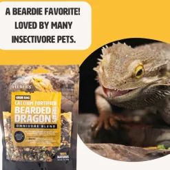 Fluker's Grub Bag Calcium Fortified Bearded Dragon Omnivore Blend Treats (4 oz)