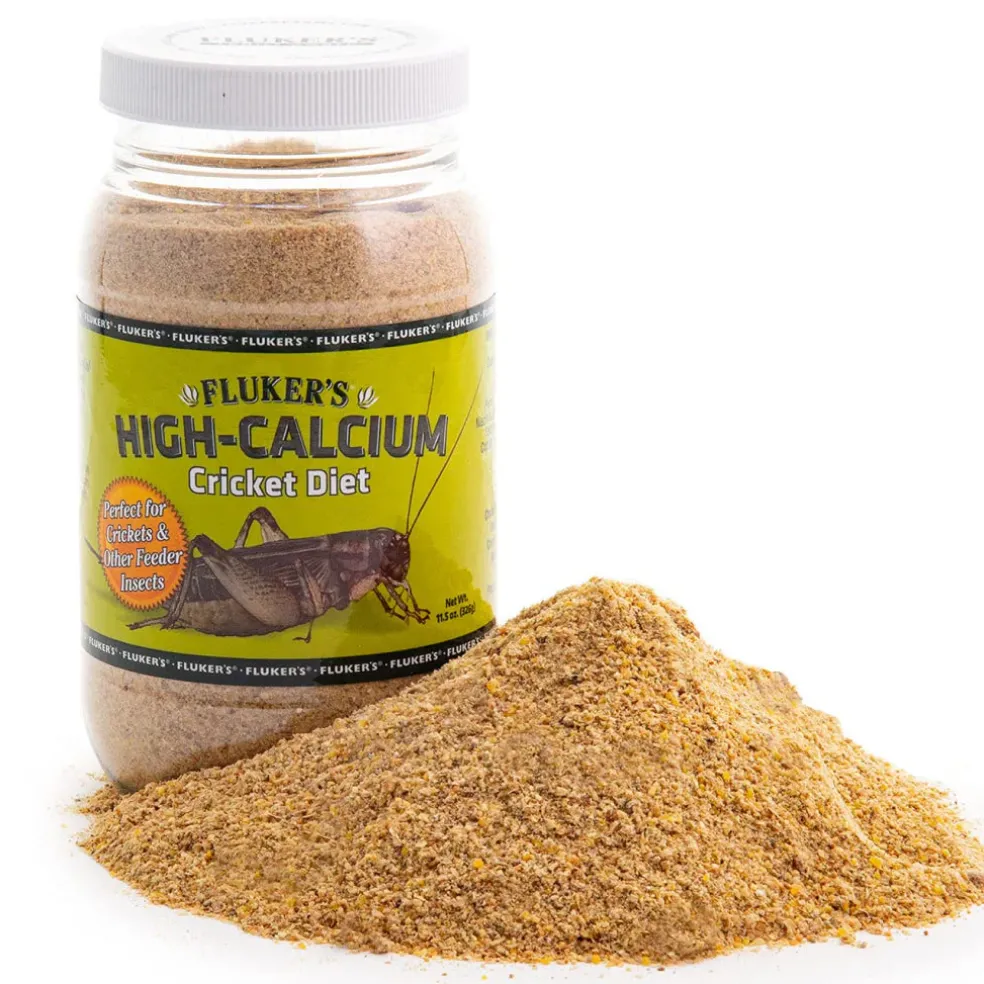 Fluker's High-Calcium Cricket Diet Supplement For Reptiles (11.5 oz)