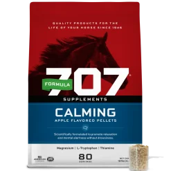Formula 707 Calming Apple Flavored Pellet Supplement for Horses