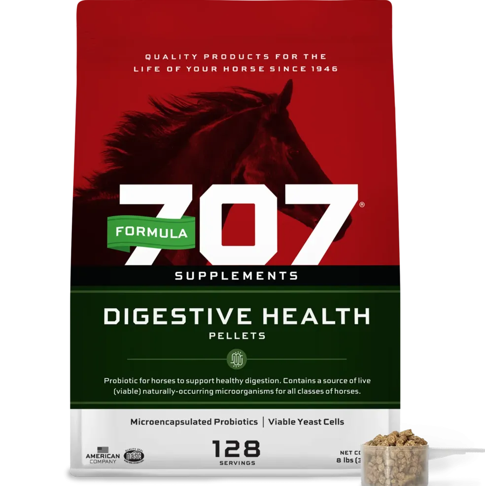 Formula 707 Digestive Health Horse Supplement Pellets