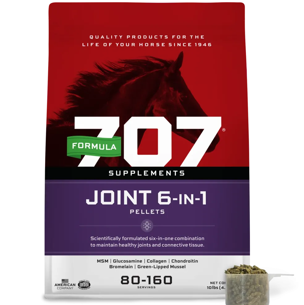 Formula 707 Joint 6-in-1 Pellets Horse Supplement