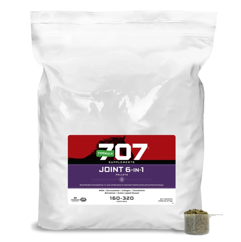 Formula 707 Joint 6-in-1 Pellets Horse Supplement