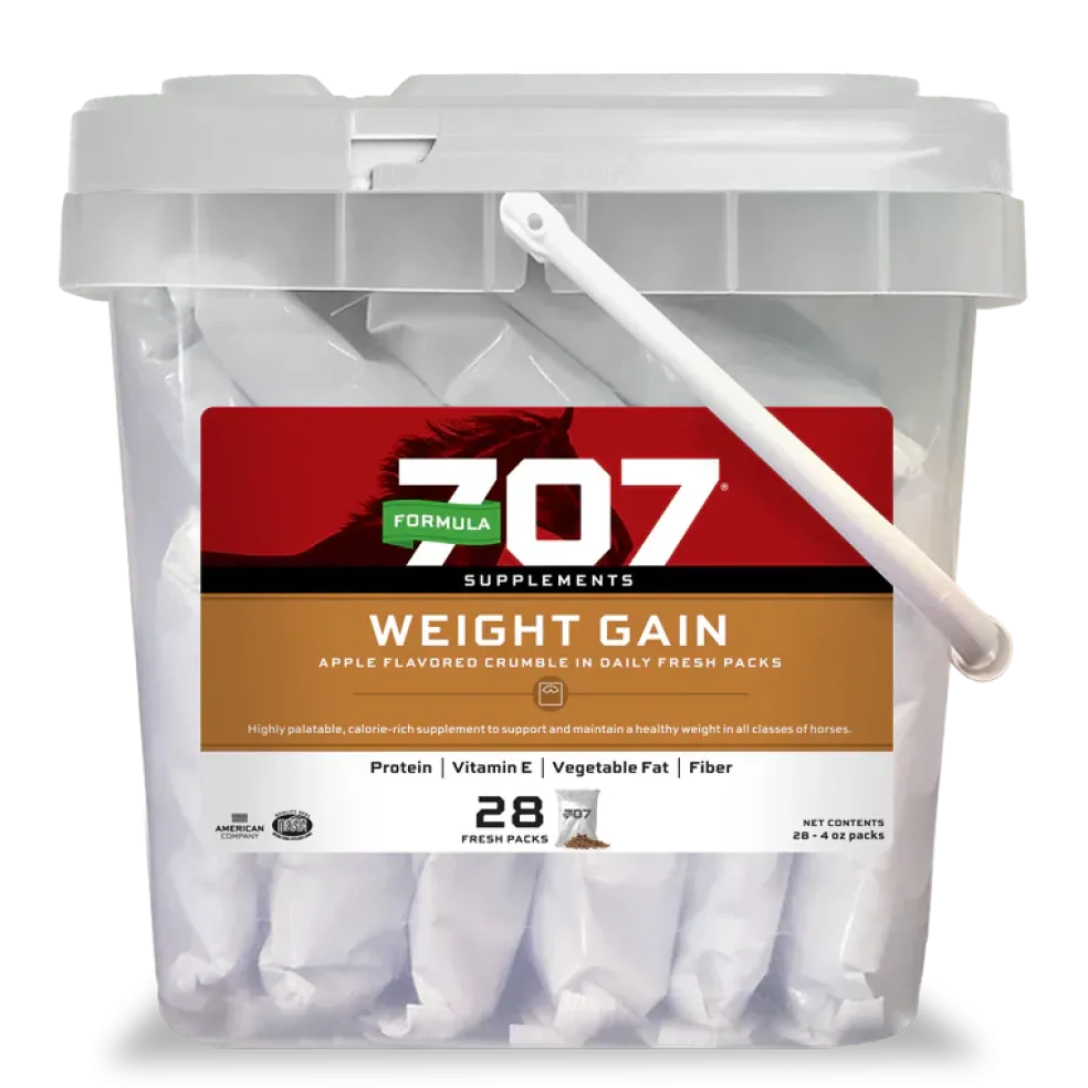 Formula 707 Weight Gain Daily Fresh Packs Horse Supplement (28 Day Supply)