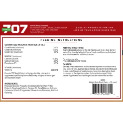 Formula 707 Weight Gain Daily Fresh Packs Horse Supplement (28 Day Supply)
