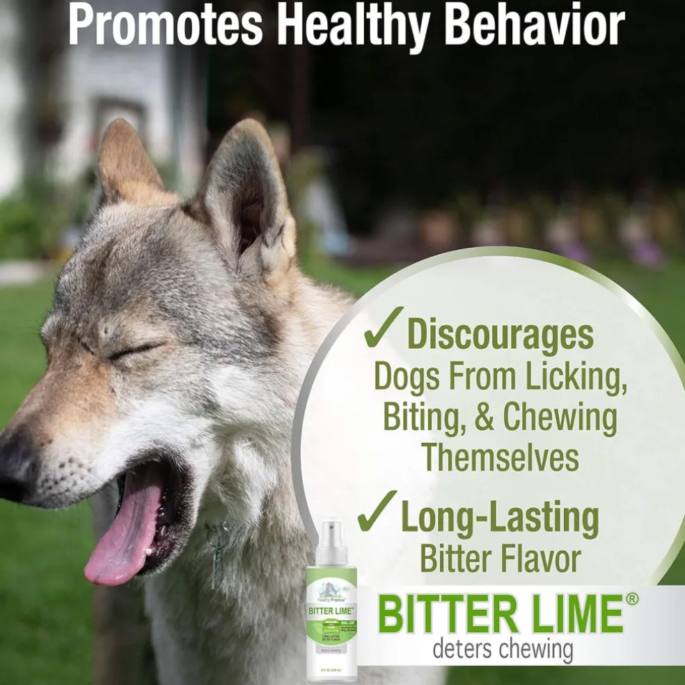 Four Paws Healthy Promise Bitter Lime Anti Chew Spray for Dogs & Cats (8 oz)