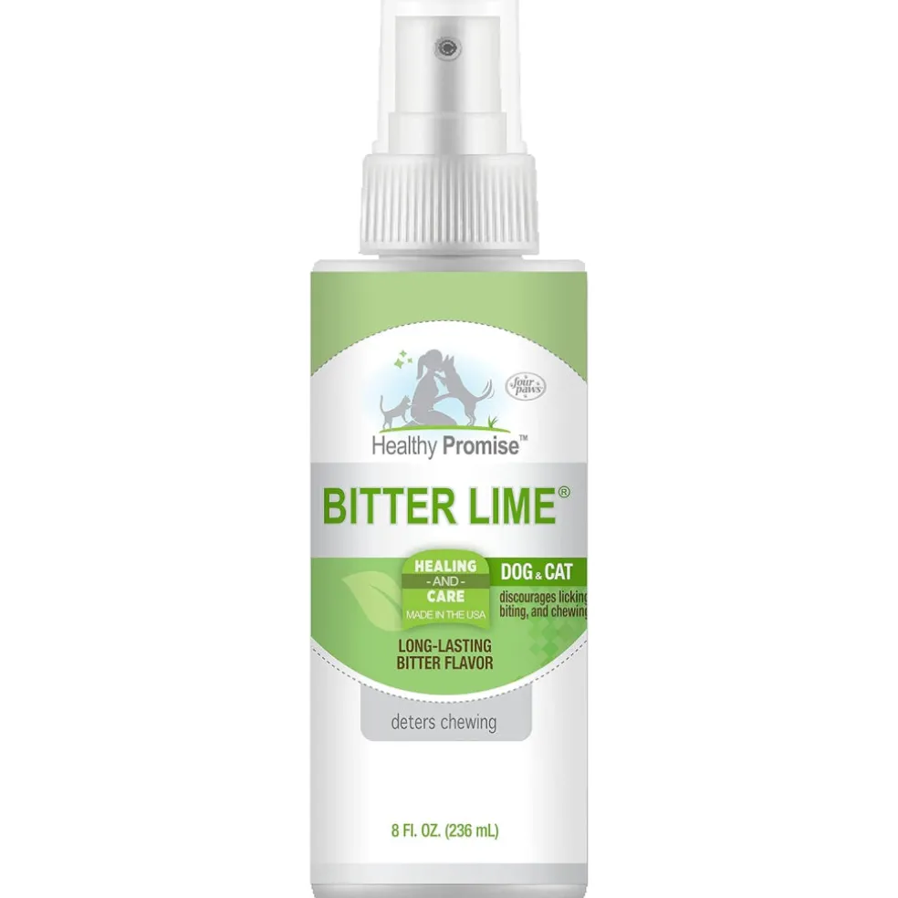 Four Paws Healthy Promise Bitter Lime Anti Chew Spray for Dogs & Cats (8 oz)
