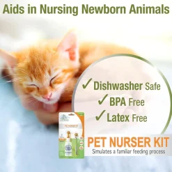 Four Paws Healthy Promise Nurser Bottles For Pets (2 oz bottles, 2 pack)