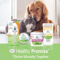 Four Paws Healthy Promise Nurser Bottle & Cleaning Brush For Pets