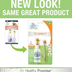 Four Paws Healthy Promise Nurser Bottle & Cleaning Brush For Pets