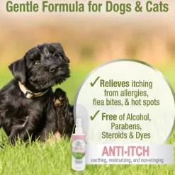 Four Paws Healthy Promise Pet Aid Fast-Acting Anti Itch Spray for Dogs & Cats (8 oz)