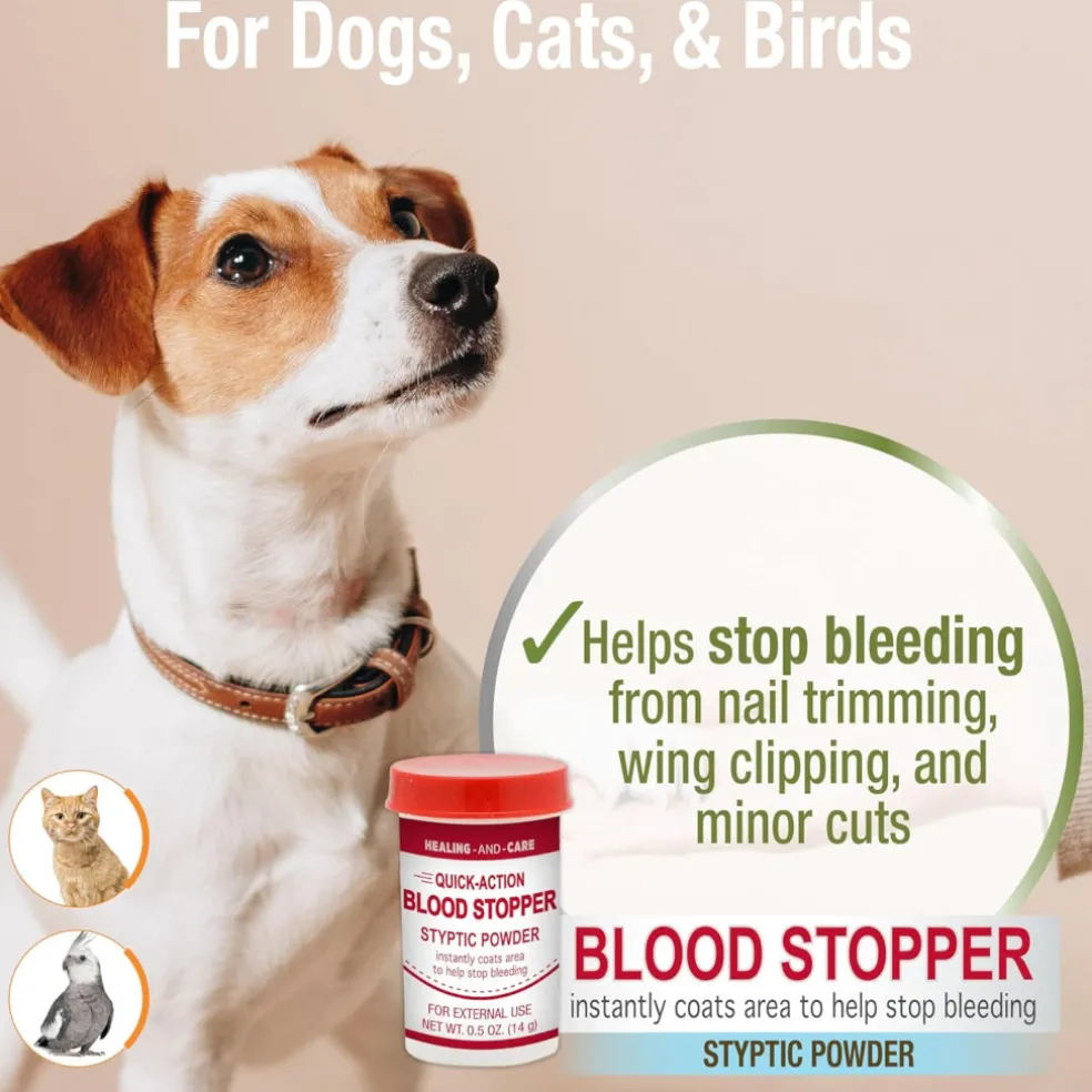 Four Paws Healthy Promise Pet Quick-Action Blood Stopper Styptic Powder For Pet