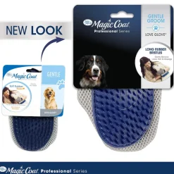 Four Paws Magic Coat Professional Series Love Glove Grooming Mitt For Dogs