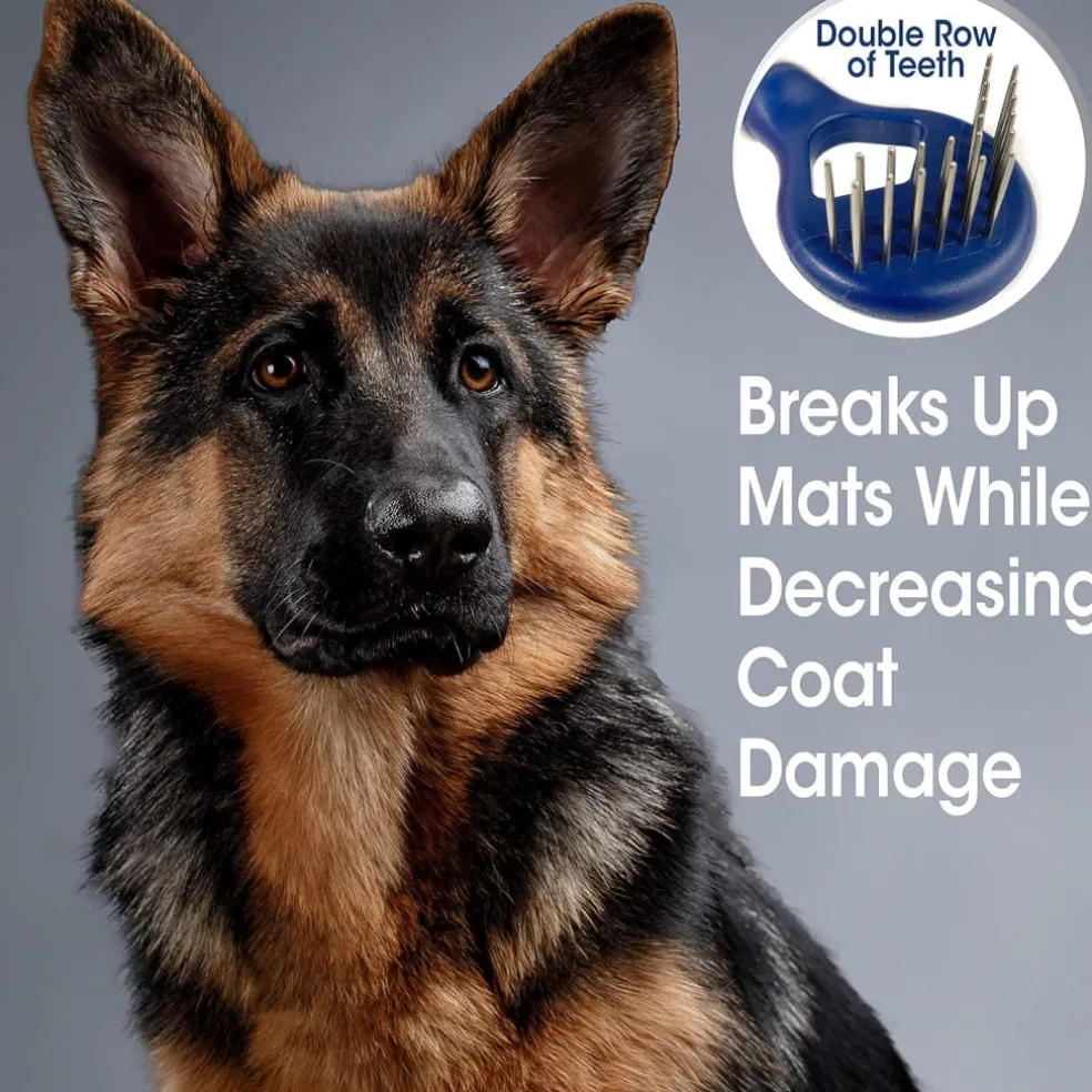 Four Paws Magic Coat Professional Series Mat Removing Rake Comb For Dogs