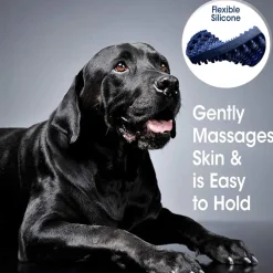 Four Paws Magic Coat Professional Series Dual-Sided Curry Brush for Dogs