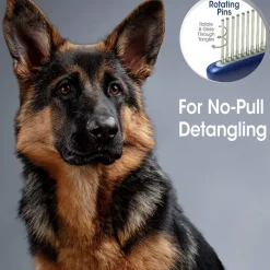 Four Paws Magic Coat Professional Series All-Purpose Rotating Pin Comb for Dogs