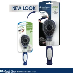 Four Paws Magic Coat Professional Series Flex & Contour Pin and Bristle Brush for Dogs