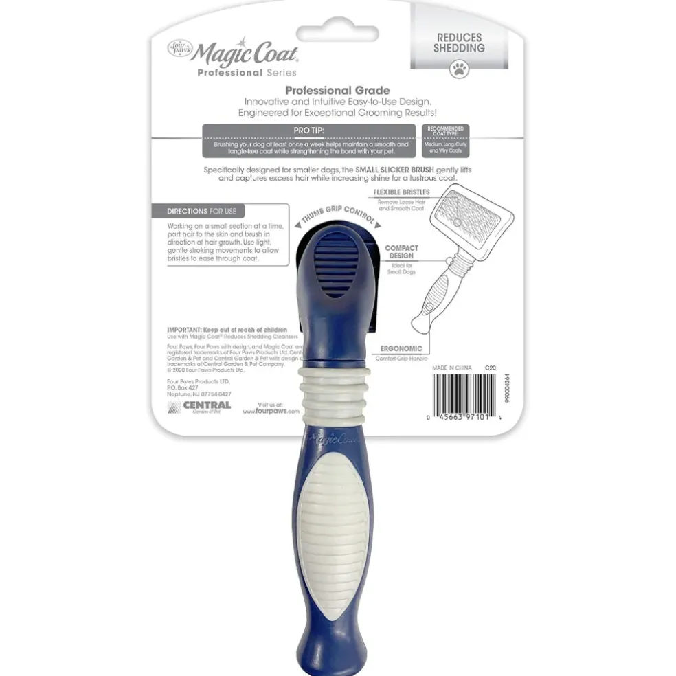 Four Paws Magic Coat Professional Series Slicker Brush for Small Dogs