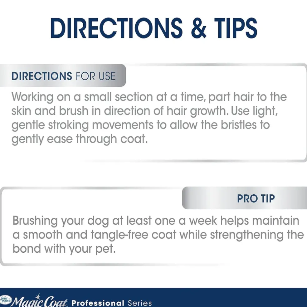 Four Paws Magic Coat Professional Series Slicker Brush for Small Dogs