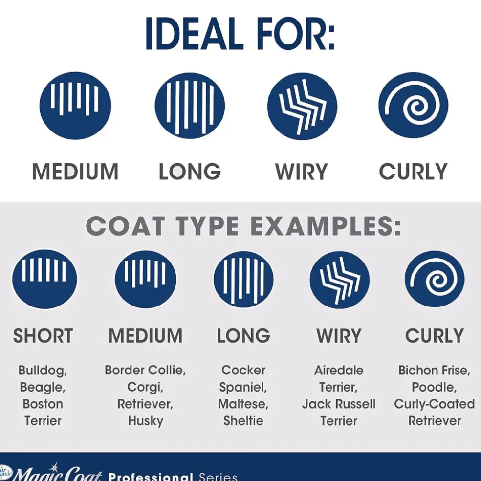 Four Paws Magic Coat Professional Series Slicker Brush for Small Dogs