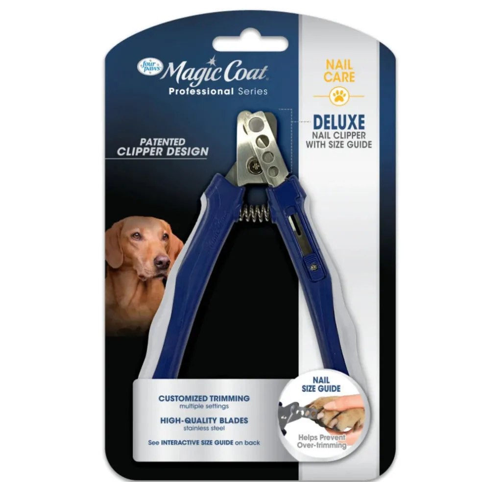 Four Paws Magic Coat Professional Series Deluxe Nail Clipper For Dogs - With Size Guide