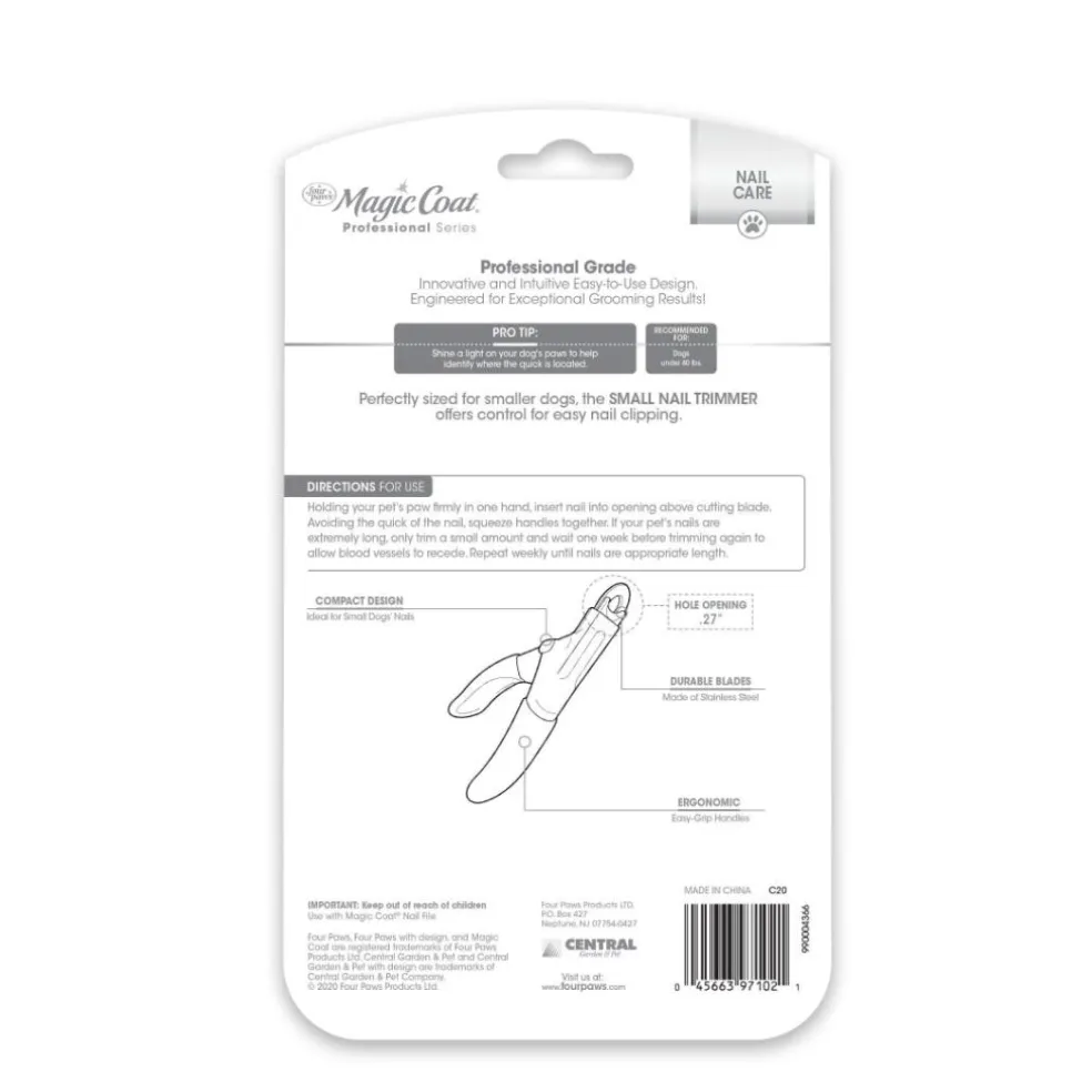 Four Paws Magic Coat Professional Series Small Nail Trimmer for Dogs & Cats