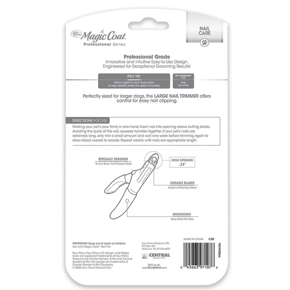 Four Paws Magic Coat Professional Series Large Nail Trimmer for Dogs