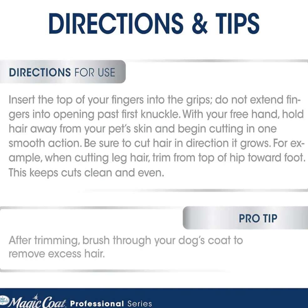 Four Paws Magic Coat Professional Series All-Purpose Grooming Shears For Dogs