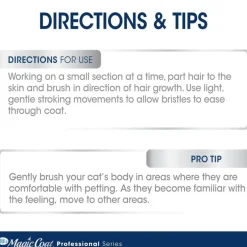 Four Paws Magic Coat Professional Series Comfort-Grip Slicker Brush For Cats