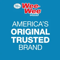 Four Paws No Worries 12-Hour Dog Training Pads - 22 x 22 inch (100 ct)