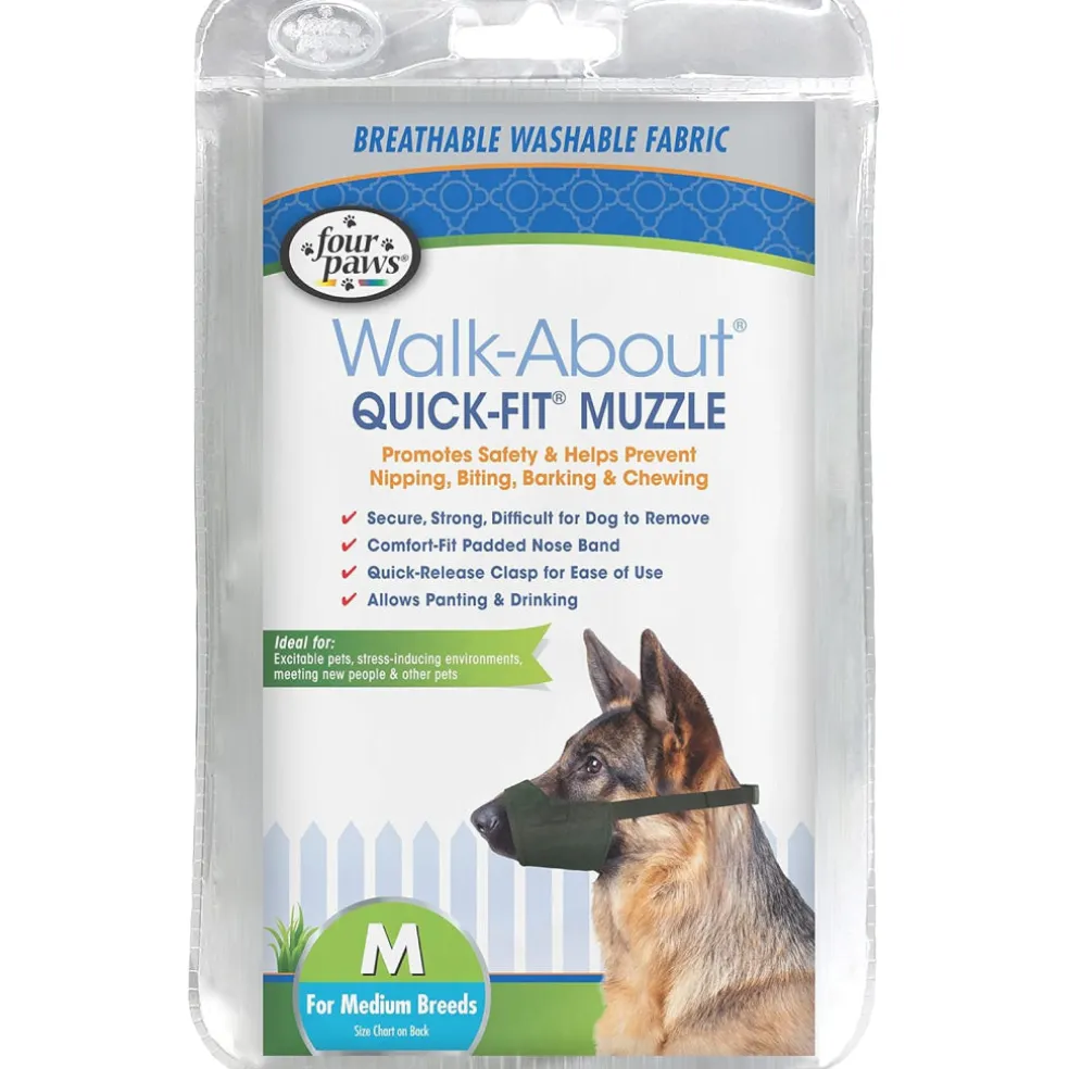 Four Paws Quick-Fit Muzzle For Dogs
